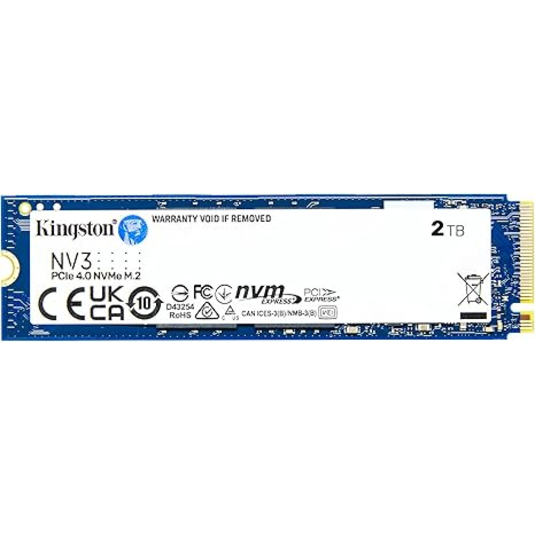 Kingston NV3 2TB M.2 2280 NVMe SSD