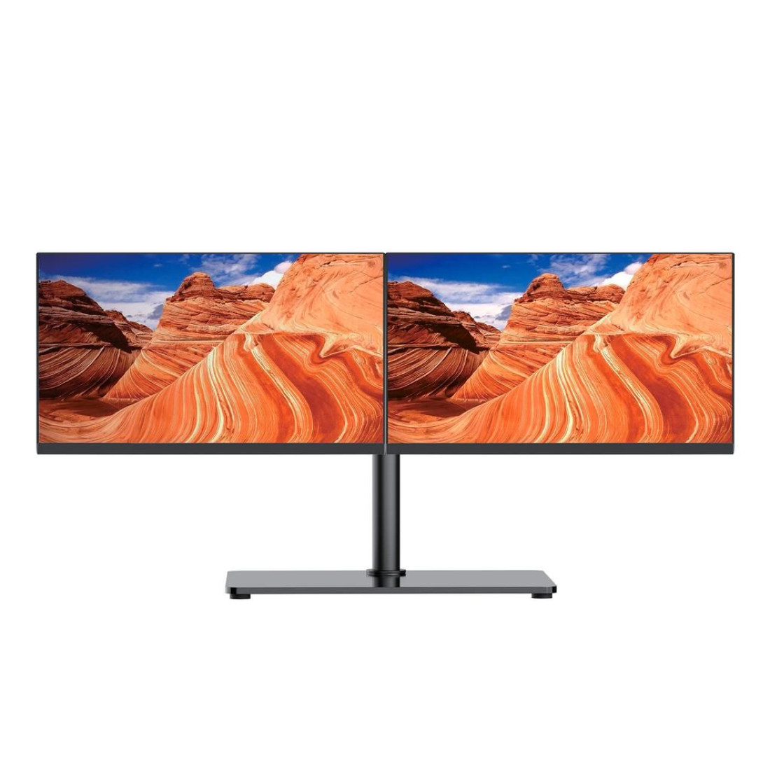 HARKN Dual 21.5 inch LED monitors workstation